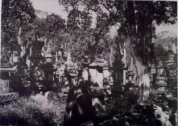 100年前中国风景建筑老照片,两亿多年前的景观