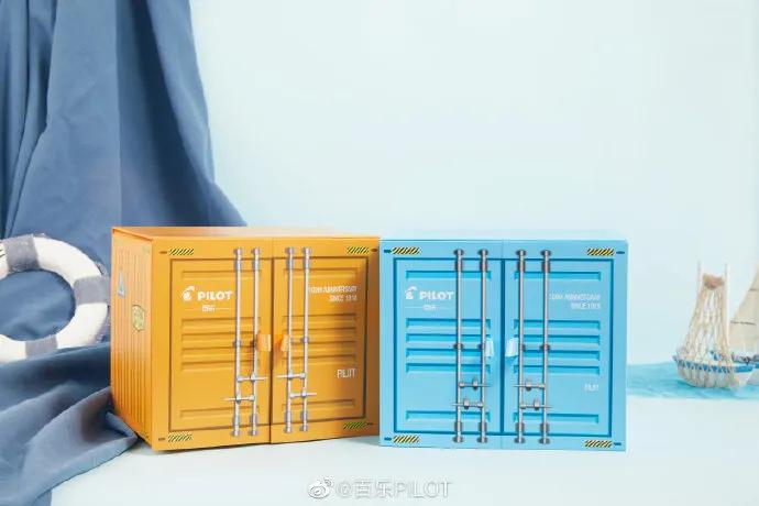 百乐铁盒包装,百乐新旧包装