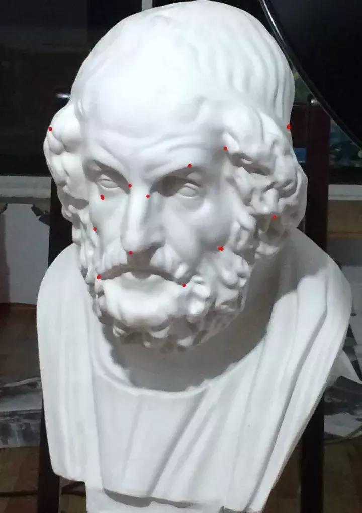 石膏像琴女素描步骤图,素描教程石膏像的步骤解析