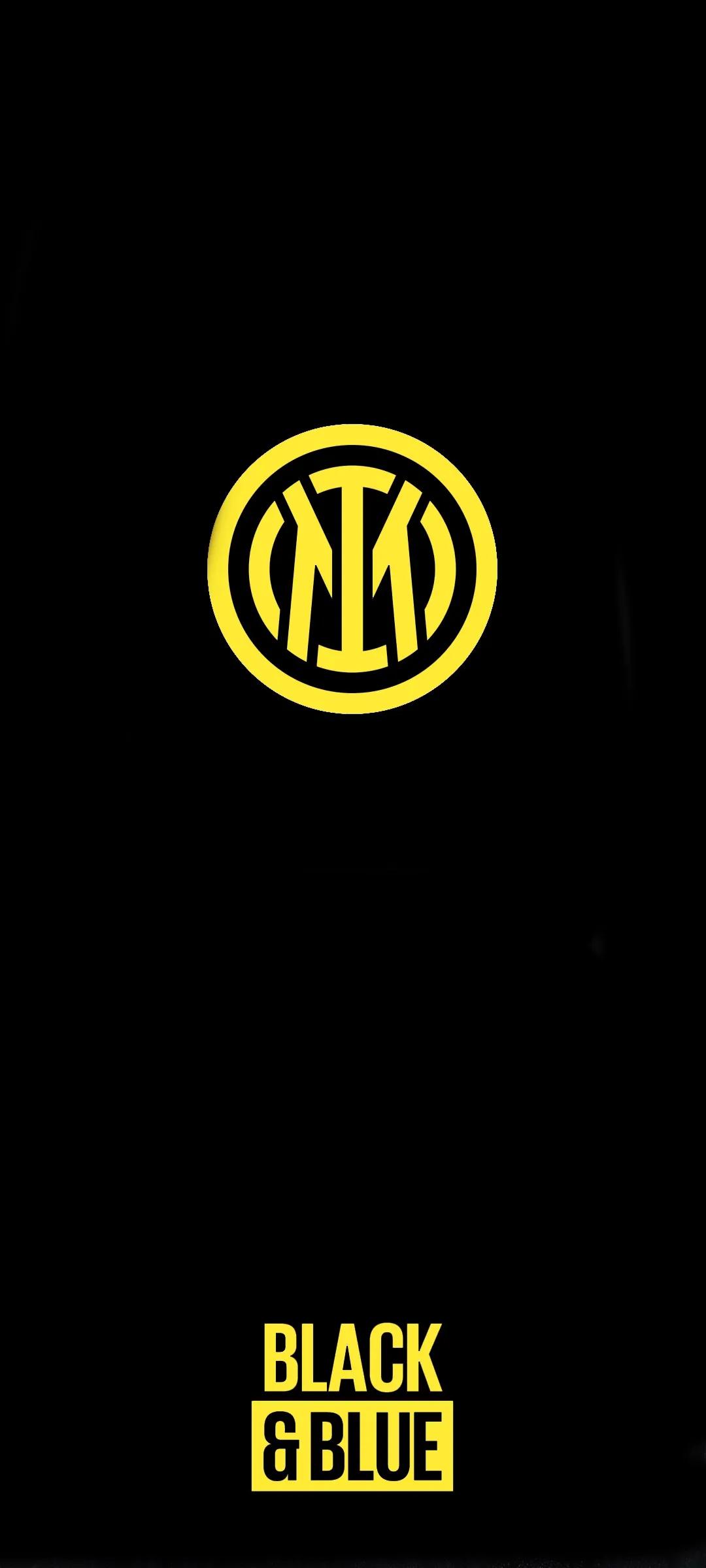 国际米兰队徽手机高清壁纸,国际米兰新队徽原创壁纸