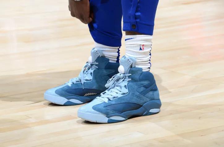 哈雷尔上脚麦迪球鞋,哈雷尔上脚球鞋aj6