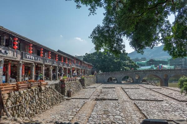 福建云水谣古村,福建云水谣古镇榕树