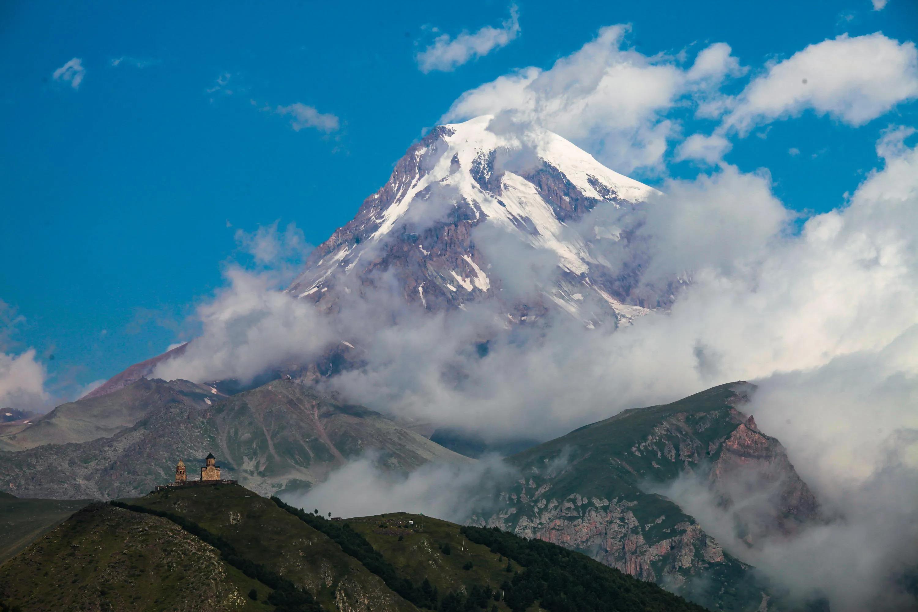 自驾格鲁吉亚高加索山区,卡兹别克山旅游攻略