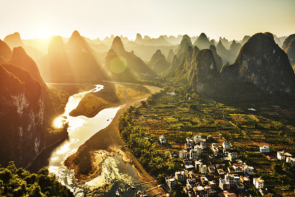 桂林山水甲天下,桂林山水甲天下桂林美景