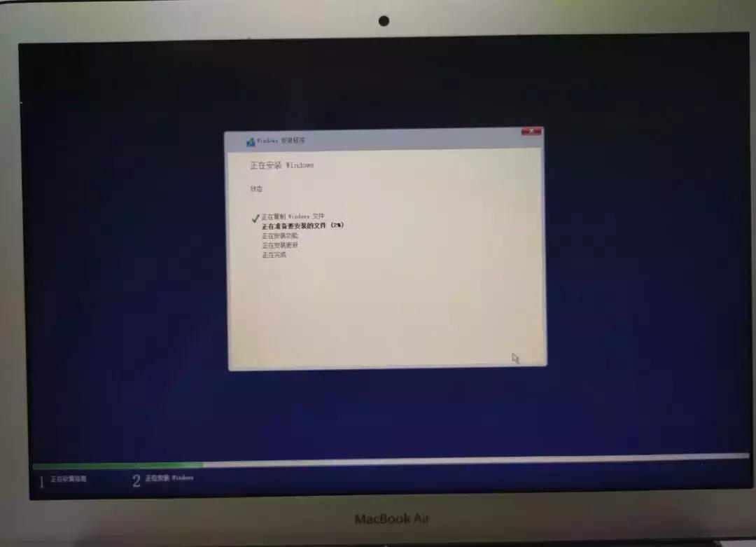 苹果安装双系统BootCamp安装失败，拷贝Windows安装文件时出错