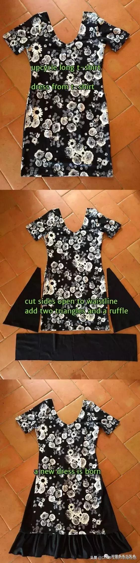 零基础如何做旧衣翻新拼接,闲置的旧衣服