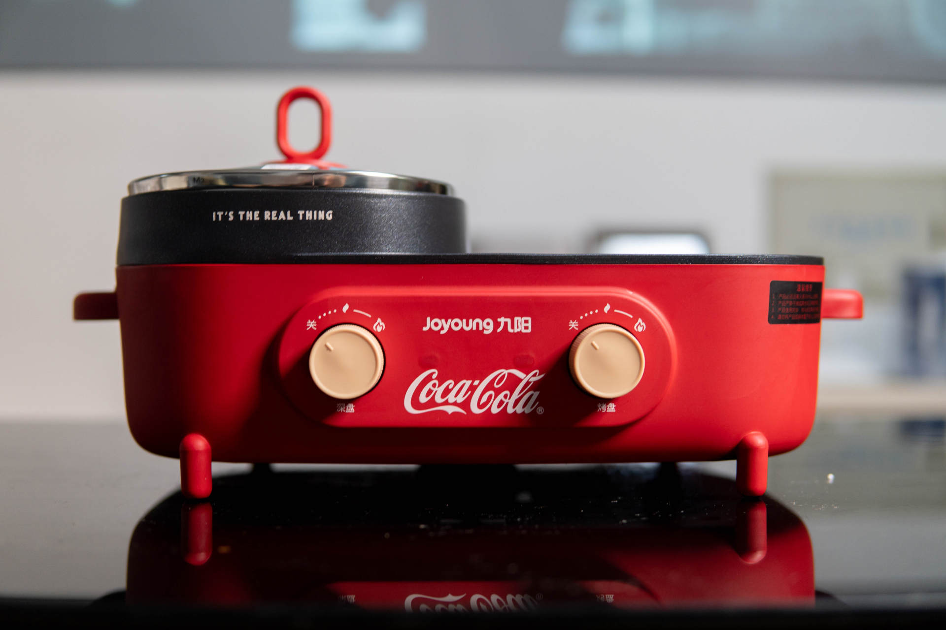 九阳涮锅烧烤一体机麦饭石,九阳涮锅烧烤一体机