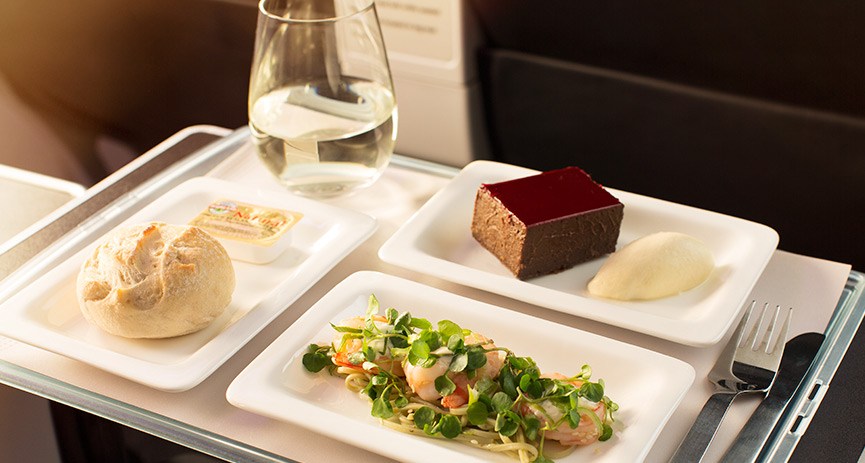 最豪华飞机餐头等舱,飞机餐最豪华