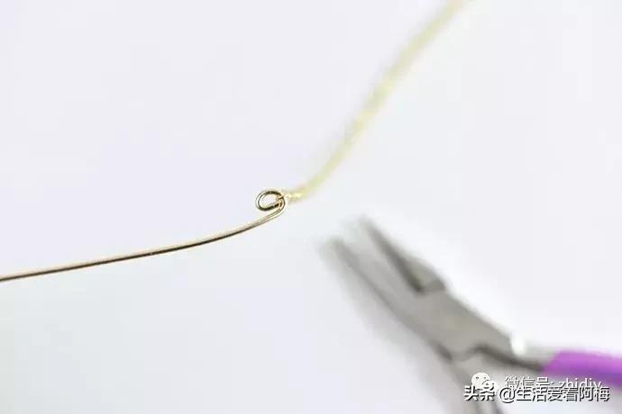 手工制作毛衣链串珠,木珠子diy手工制作