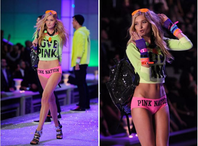 维密天使钻石内衣,维密天使黑色蕾丝内衣