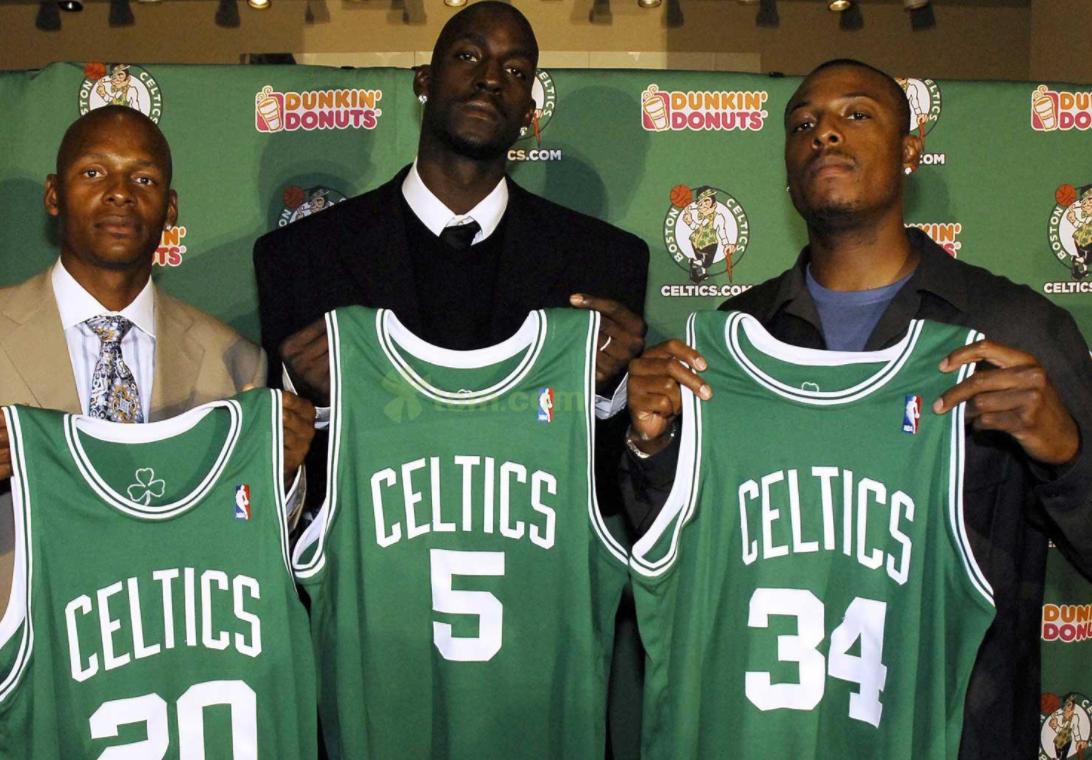 皮尔斯和雷阿伦谁先去的绿军,雷阿伦皮尔斯绿军