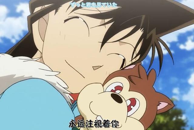 关于新一和小兰的视频,新一和小兰初次见面