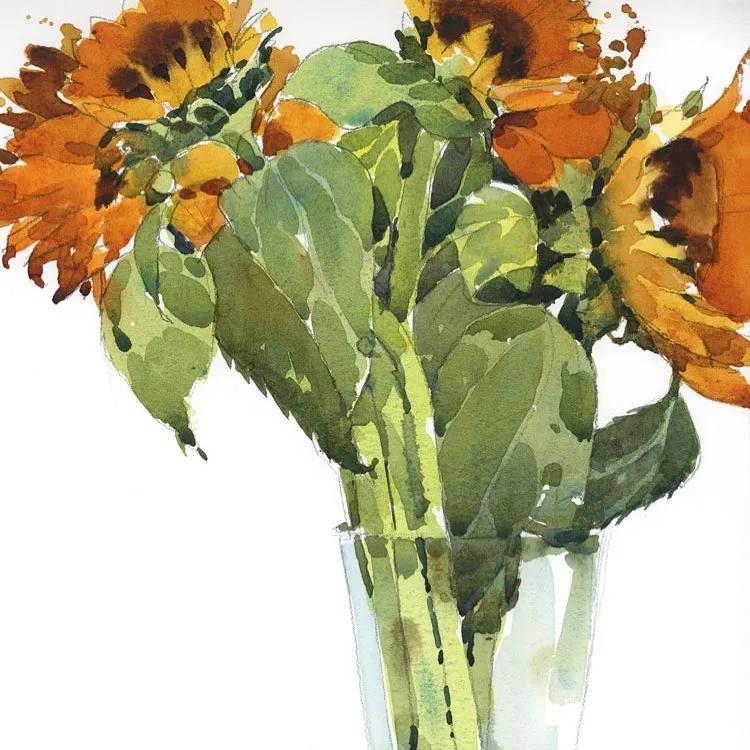 酣畅淋漓的水彩,酣畅淋漓水彩