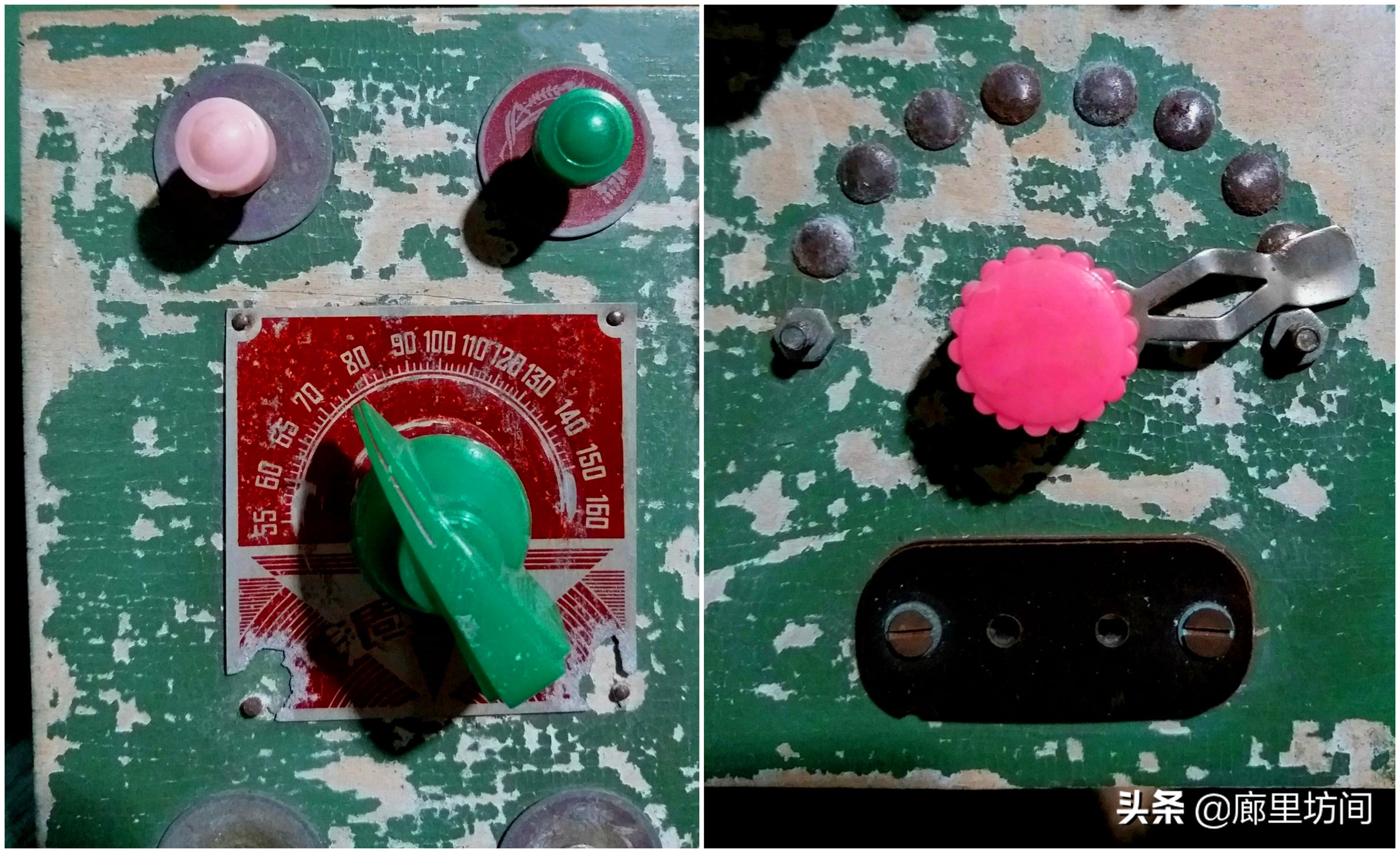 60年代收音机老物件,80年代老物件在墙上挂着的收音机