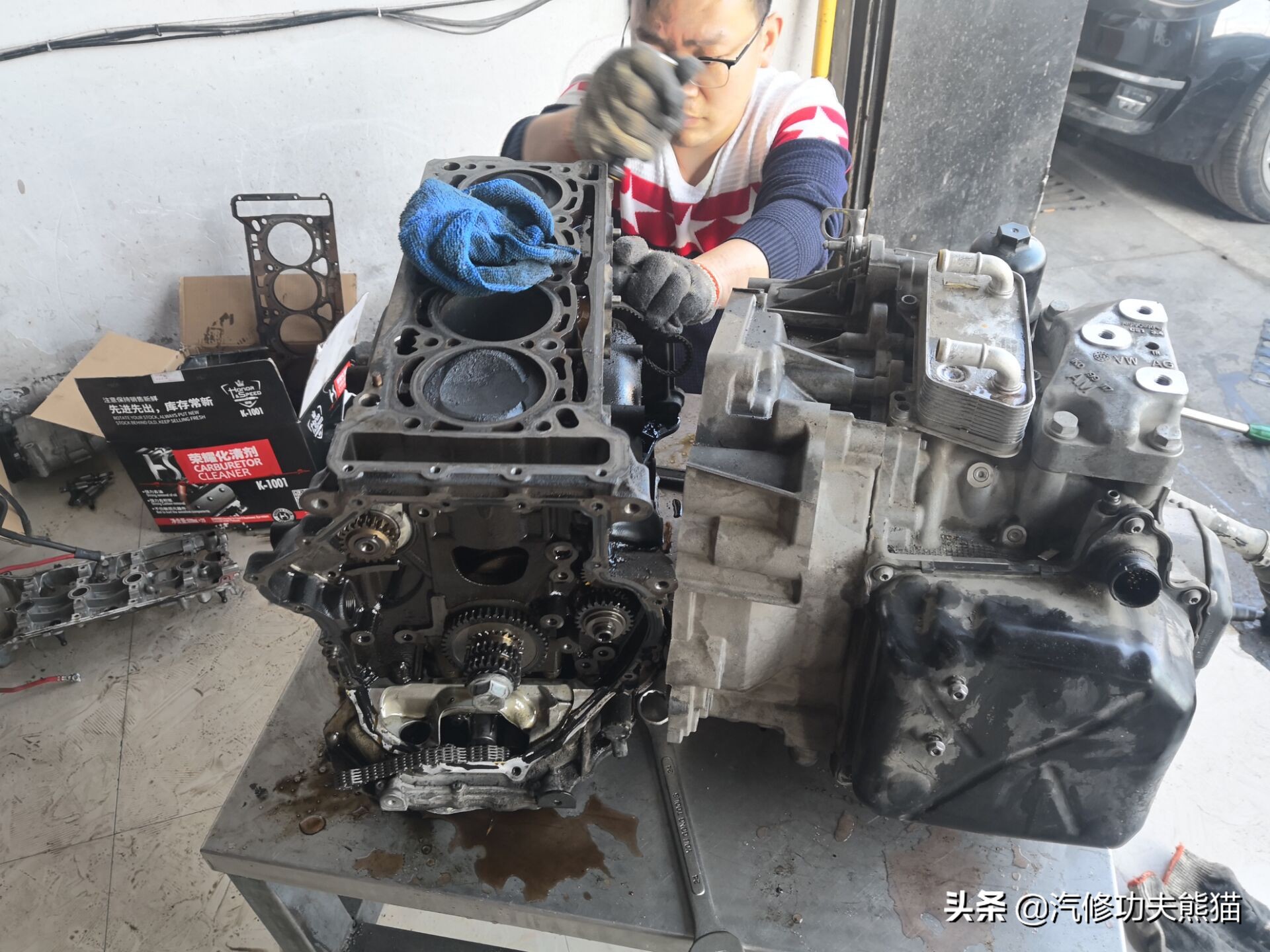 斯柯达烧机油是免拆治理还是大修,斯柯达昊锐烧机油大修