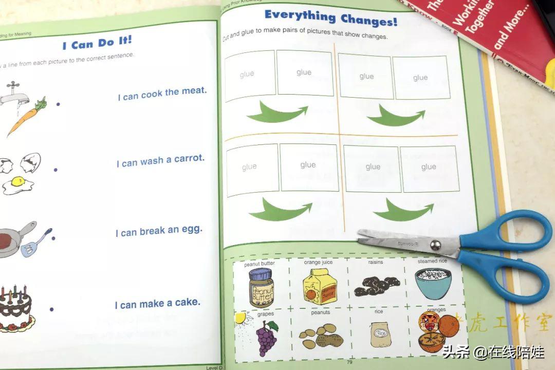 精品：美国40年历史教辅品牌Evan-Moor出品的小学英语阅读练习册