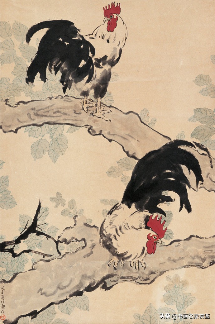 中国画家徐悲鸿图,中国画家徐悲鸿作画