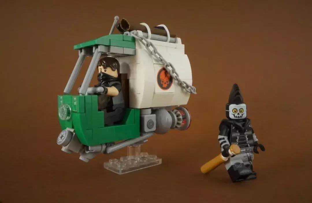 lego乐高moc作品欣赏迷你机甲系列,lego乐高小世界