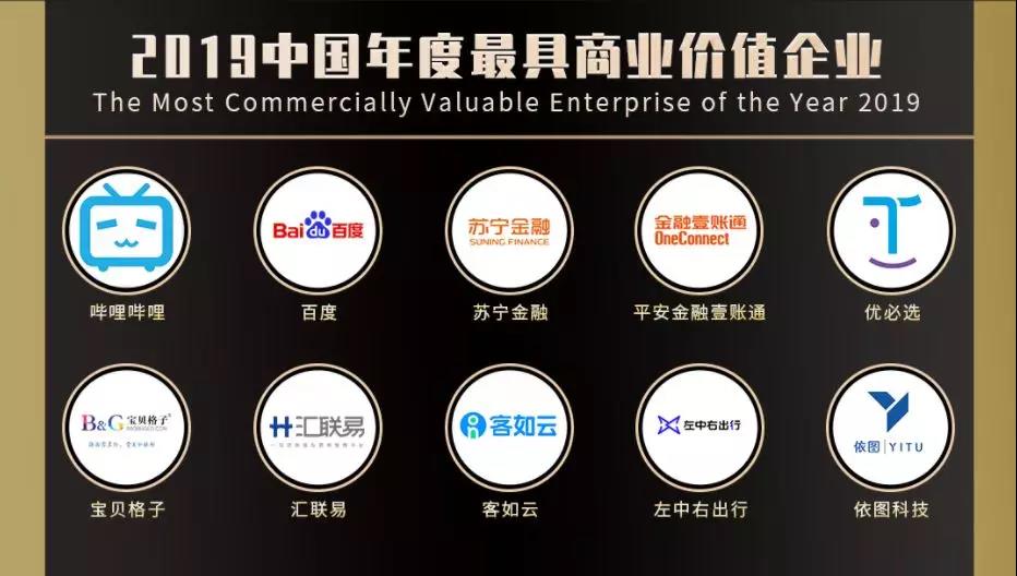 荣耀|汇联易荣膺“2019中国年度最具商业价值企业”