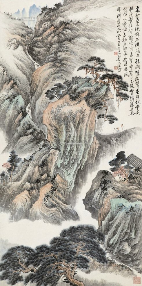 郑午昌书法真迹欣赏,郑午昌花鸟图100幅