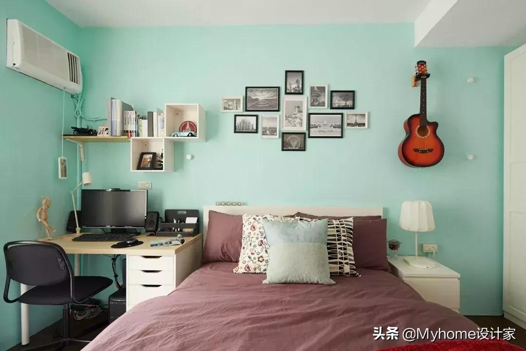 宜家旧房改造翻新书房,宜家书桌梳妆台