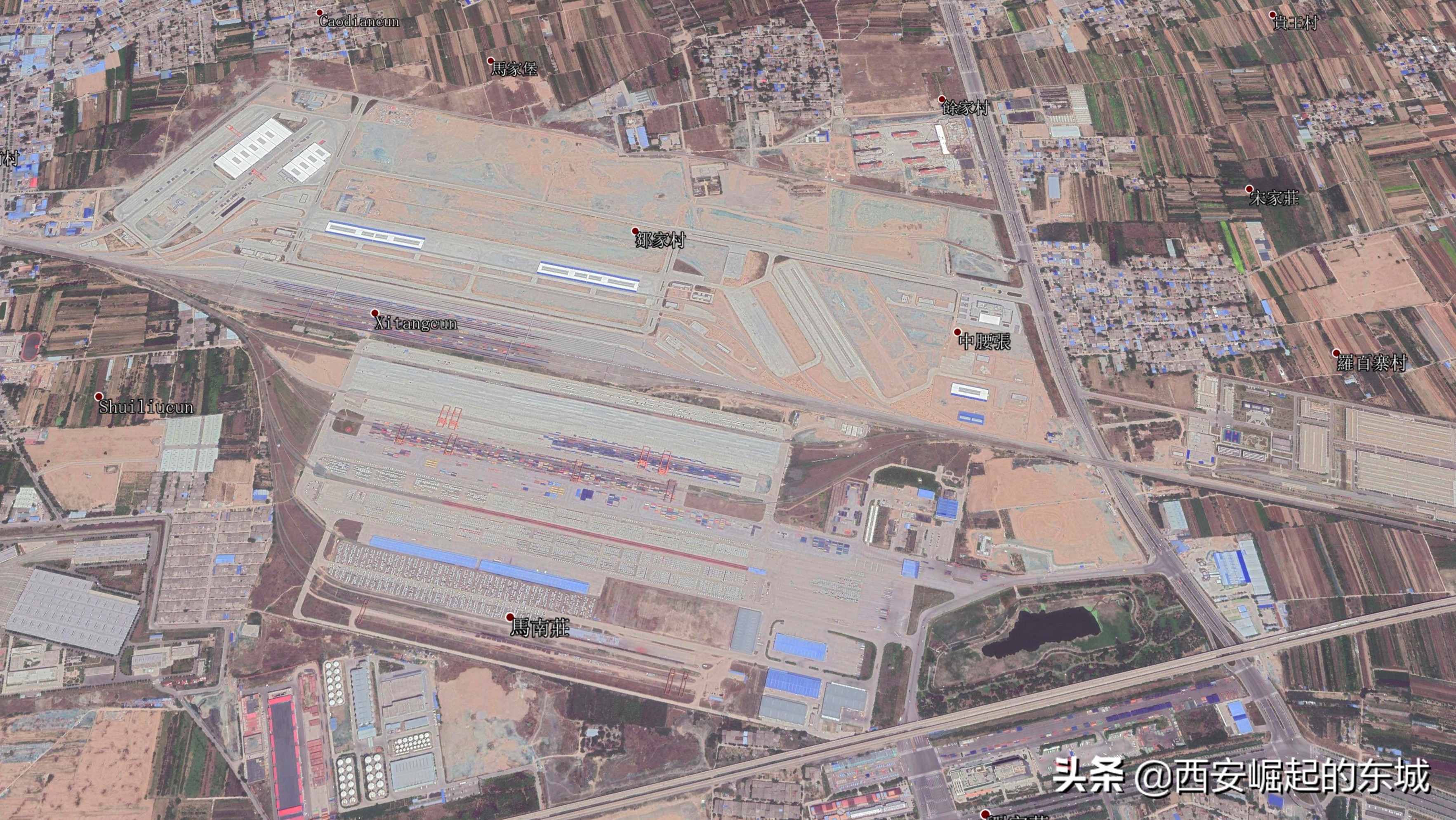 西安浐灞当代境工程进度,浐灞国际港务区最新规划图