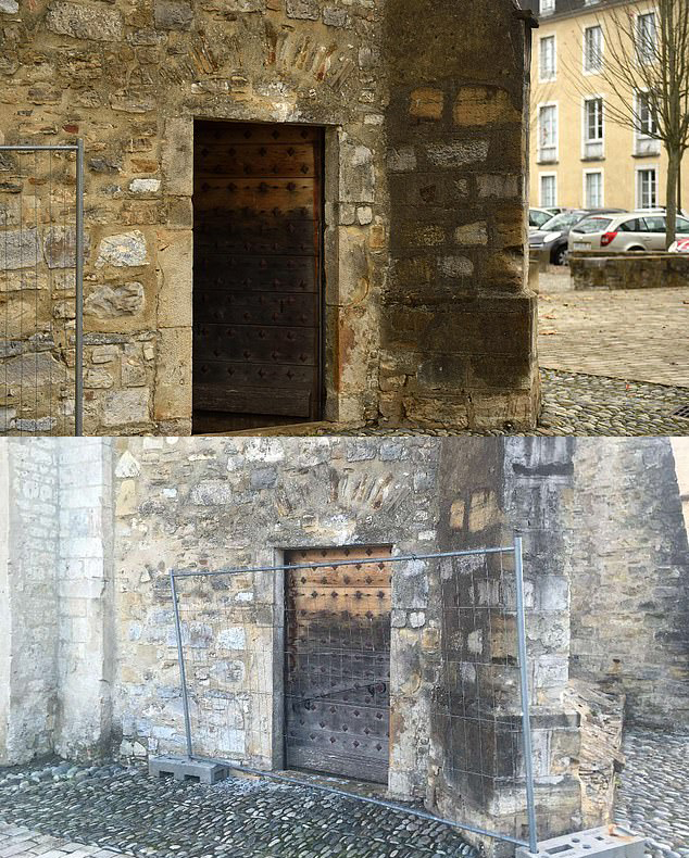 蟊贼在车前绑树干撞进教堂，抢走大量*物文**，却没认出“镇馆之宝”