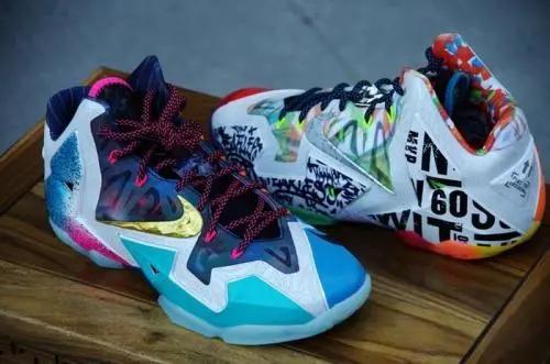 lebron17各版本,lebron17红白金配色