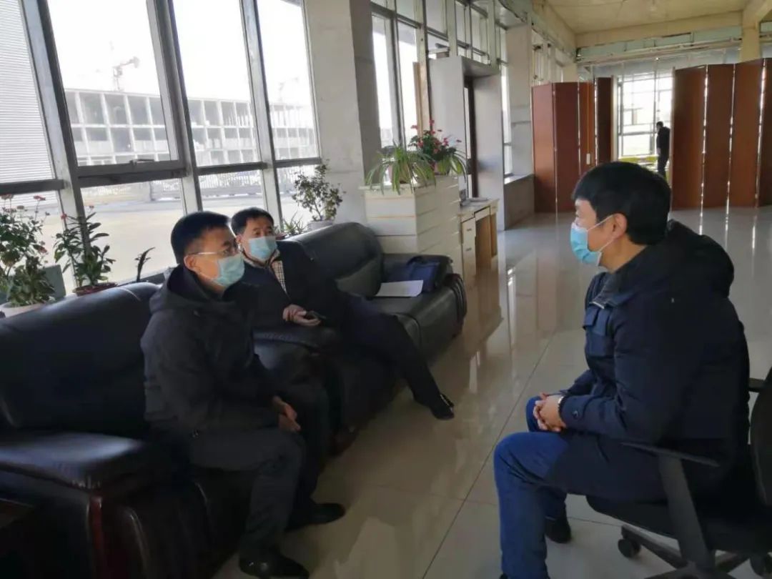 工信局局长莅临企业指导,市工信局副局长到企业走访调研