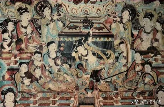 餐厅工业风国潮壁画,18d浮雕壁画国潮