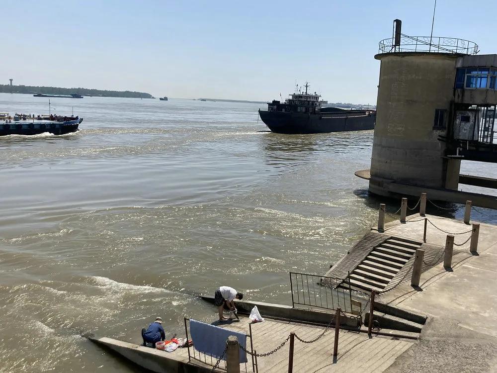 安庆废弃码头,安庆长江大渡口码头