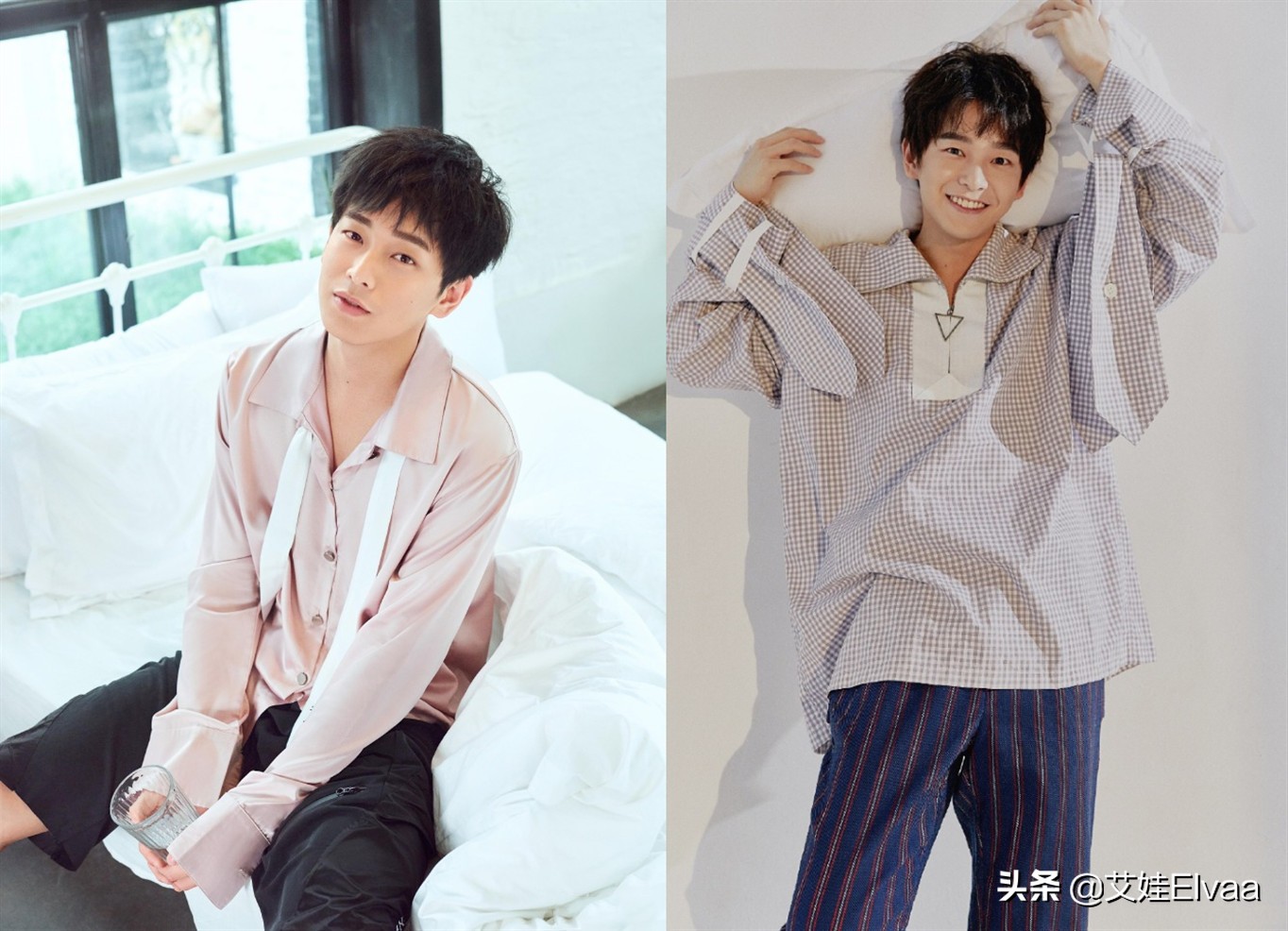 彭昱畅帅气穿搭,彭昱畅瘦回颜值巅峰白色头发