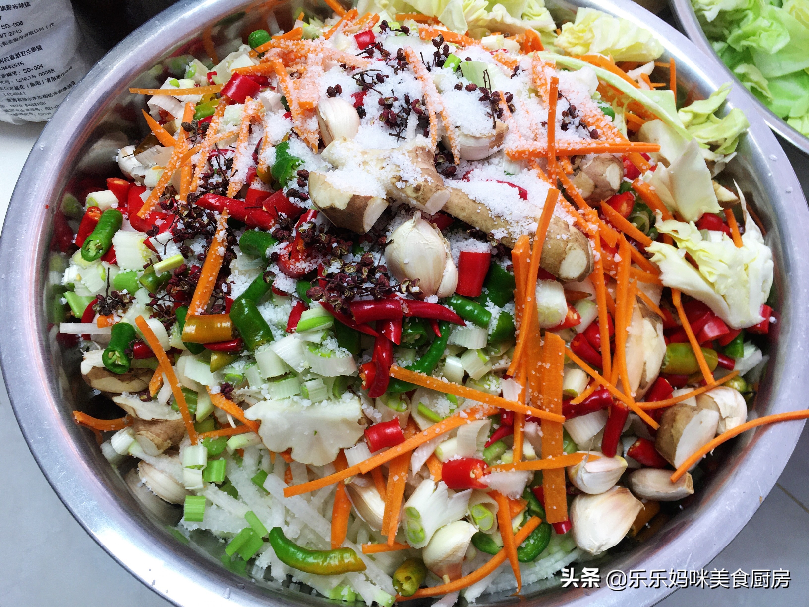 小雪腌菜,小雪腌菜的过程