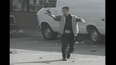 1992韩国人和黑人暴徒街头枪战