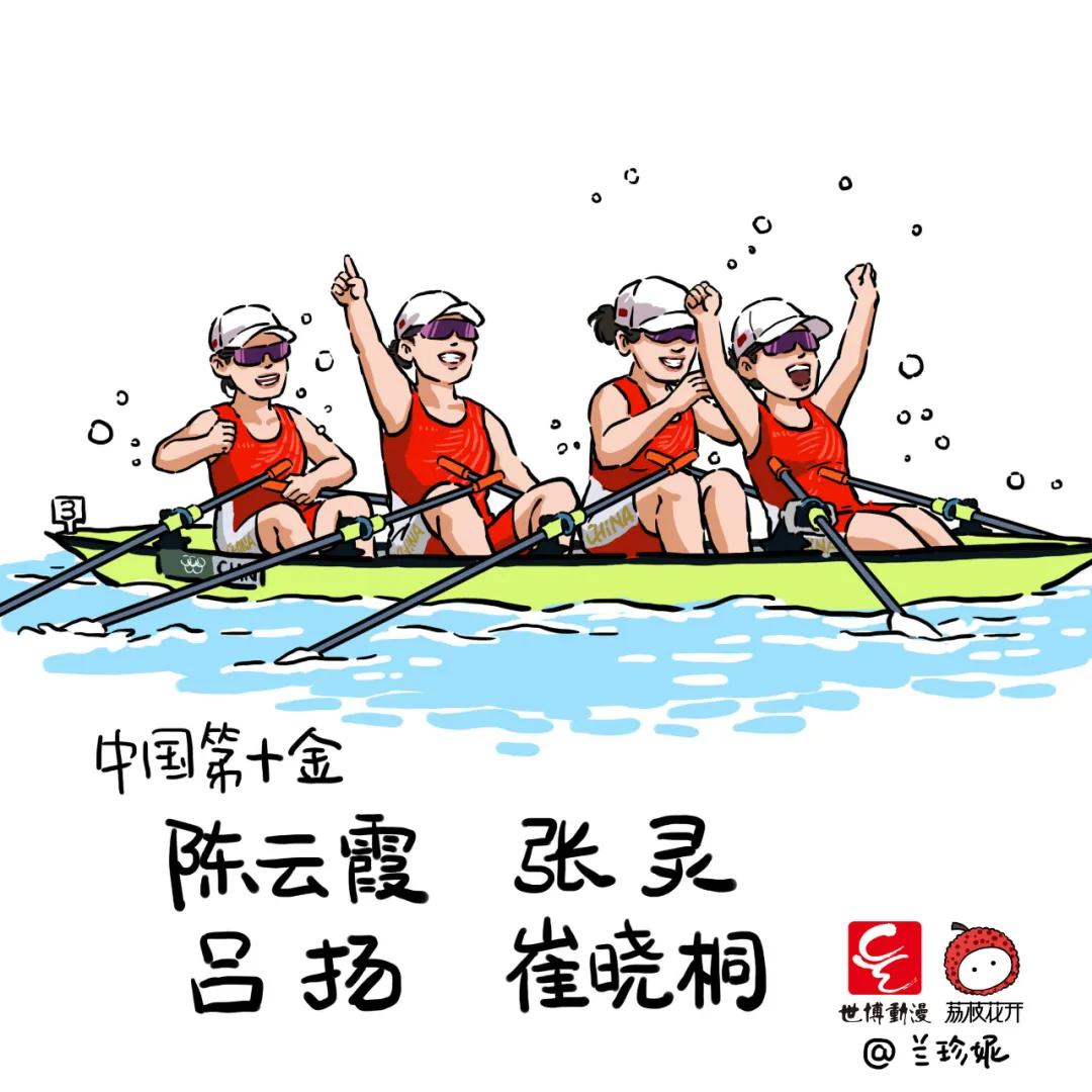 萌翻了手绘34个省级轮廓图,萌翻了姑娘手绘38张奥运冠军漫画