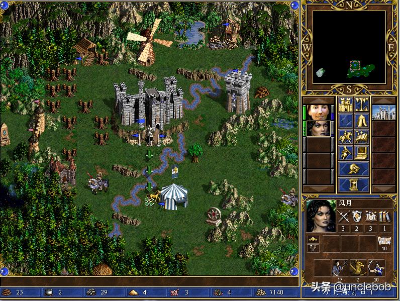 英雄无敌3打比蒙的图,英雄无敌3死亡阴影与深渊号角