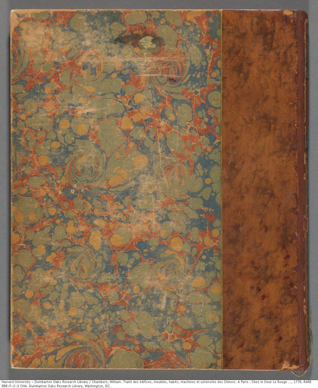 1757年版《中国建筑、家俱、服饰、机械和器皿之设计》插图欣赏