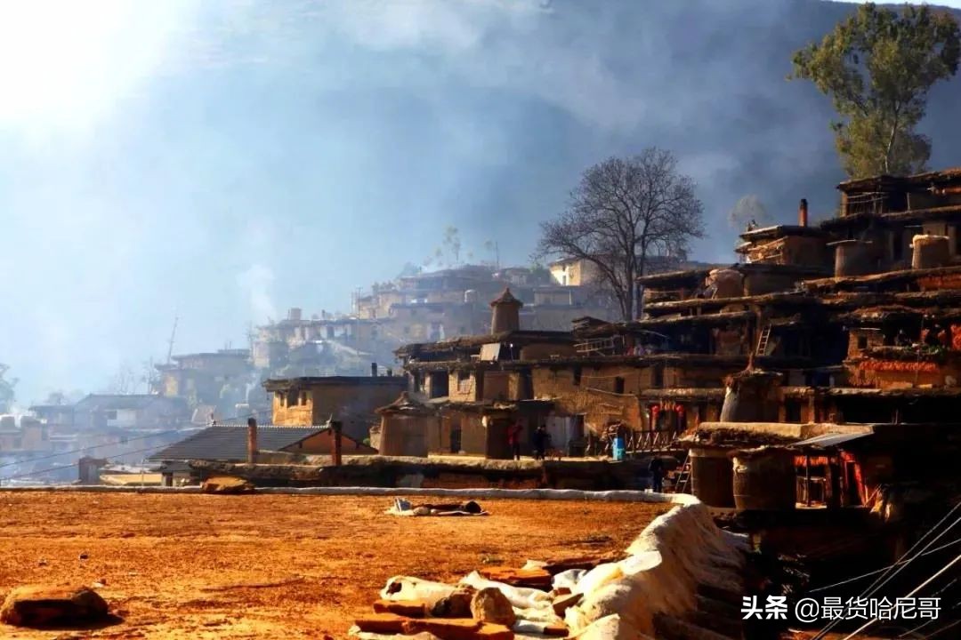 城子古村落的房子,古老的城子古村