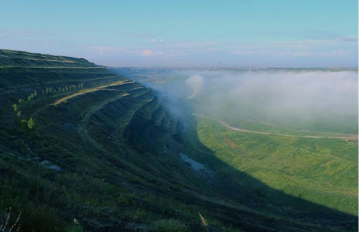 扎赉诺尔百年矿山,扎赉诺尔露天矿景区