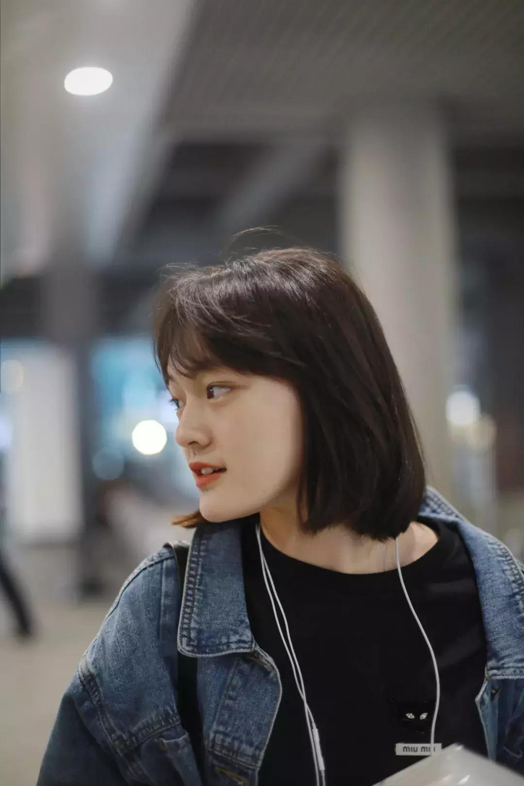 流行知性中短发,24款洋气直短发