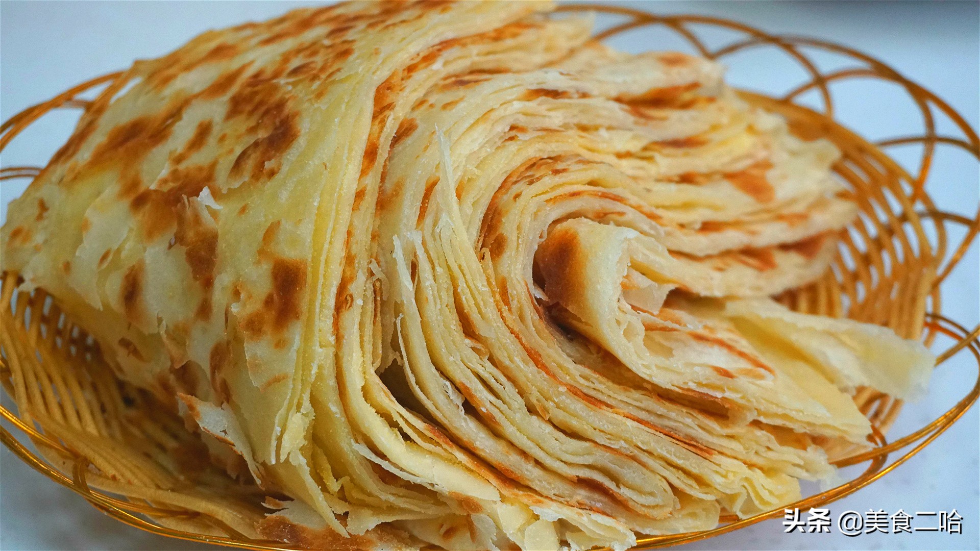 千层烙饼怎么和面做又软又好吃,千层发面烙饼的最简单制作方法