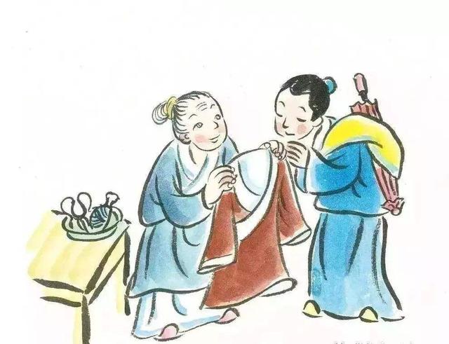 谁言寸草心报得三春晖句意,谁言寸草心报得三春晖动作