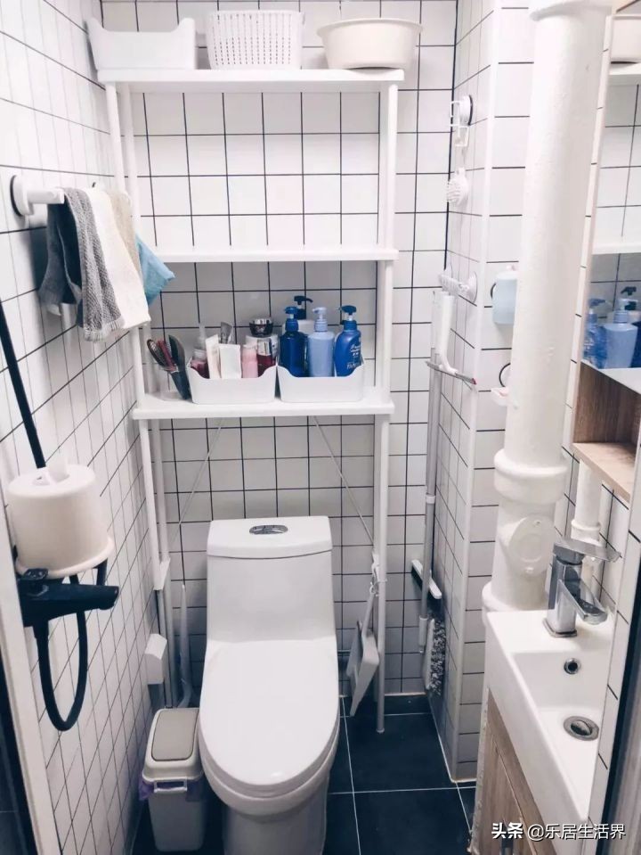 卫生间墙砖和顶最佳颜色效果图,卫生间干湿区墙砖颜色该不该一样