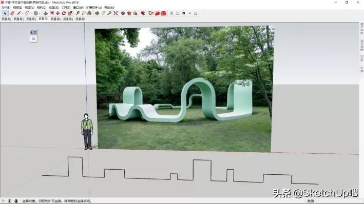 建模“直男”SU竟然弯了~~~鸭梨山大！