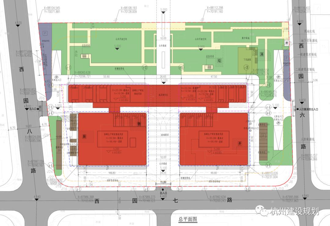 西湖区三墩双桥区块七纵六横项目,西湖区三墩板块