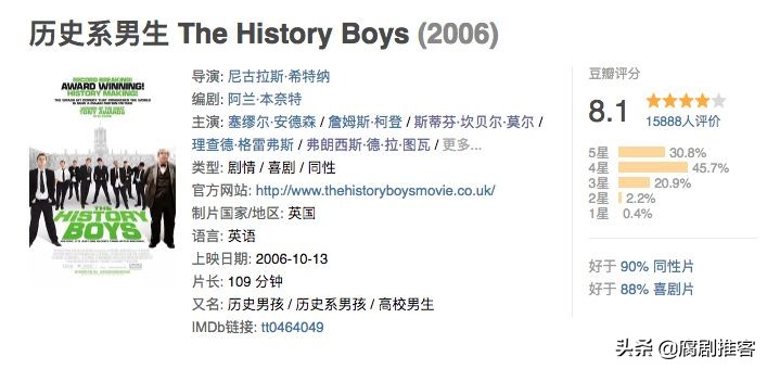 「小腐盘点」五部禁忌的男男师生恋题材的影视作品