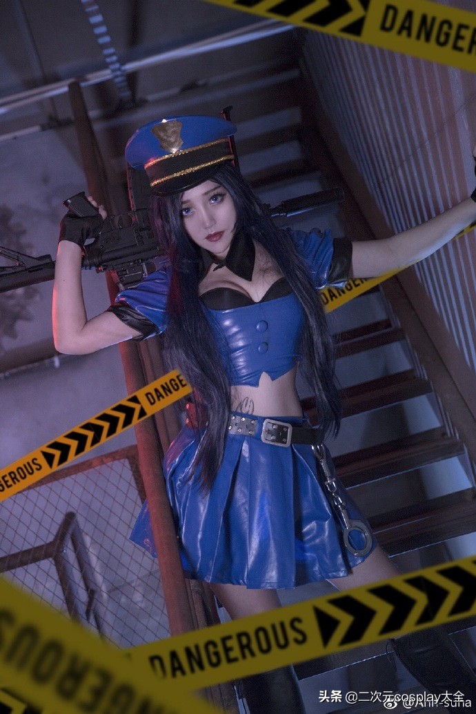 lol手游皮城女警凯特琳出装天赋,英雄联盟皮城女警凯特琳cosplay