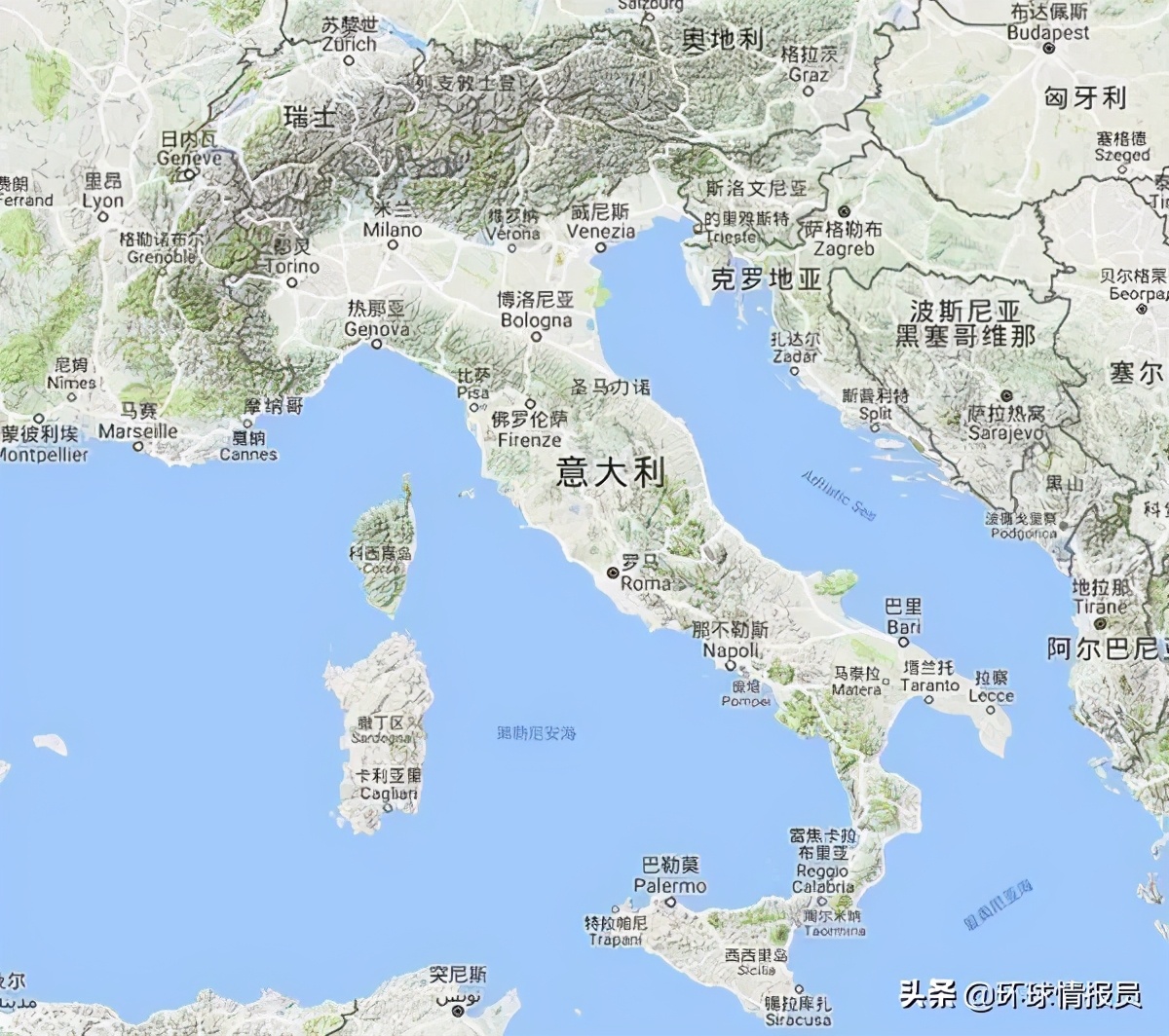 意大利统一前各邦国,意大利为何定都罗马