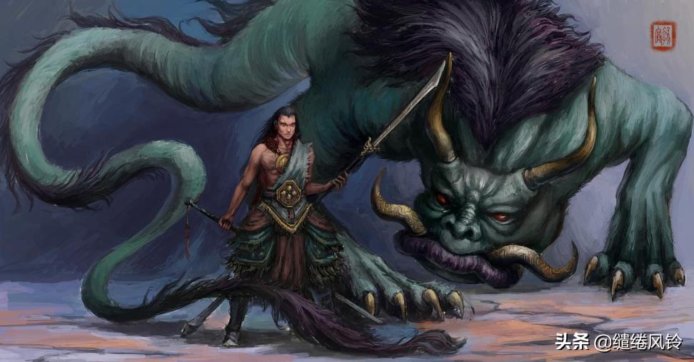 全部山海经神兽彩图,山海经76种神兽图片及名字