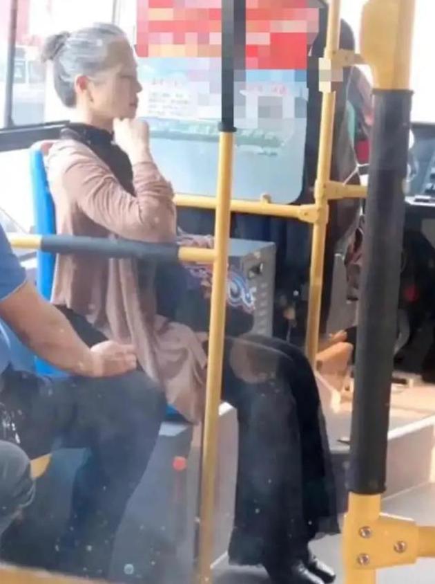 最美公交阿姨图片,公交最美老阿姨